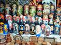 Матрешки в киевском магазине сувениров